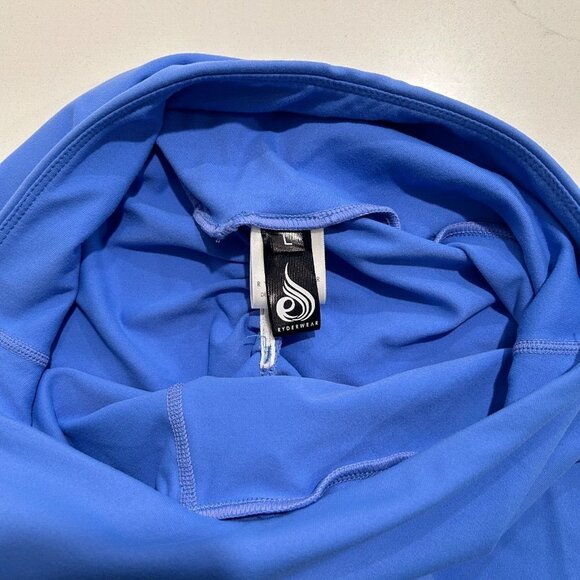 Ryderwear Shorts  Womens Size L Stonewash Blue Scrunchbum Bike Stretch Pants - Picture 6 of 8